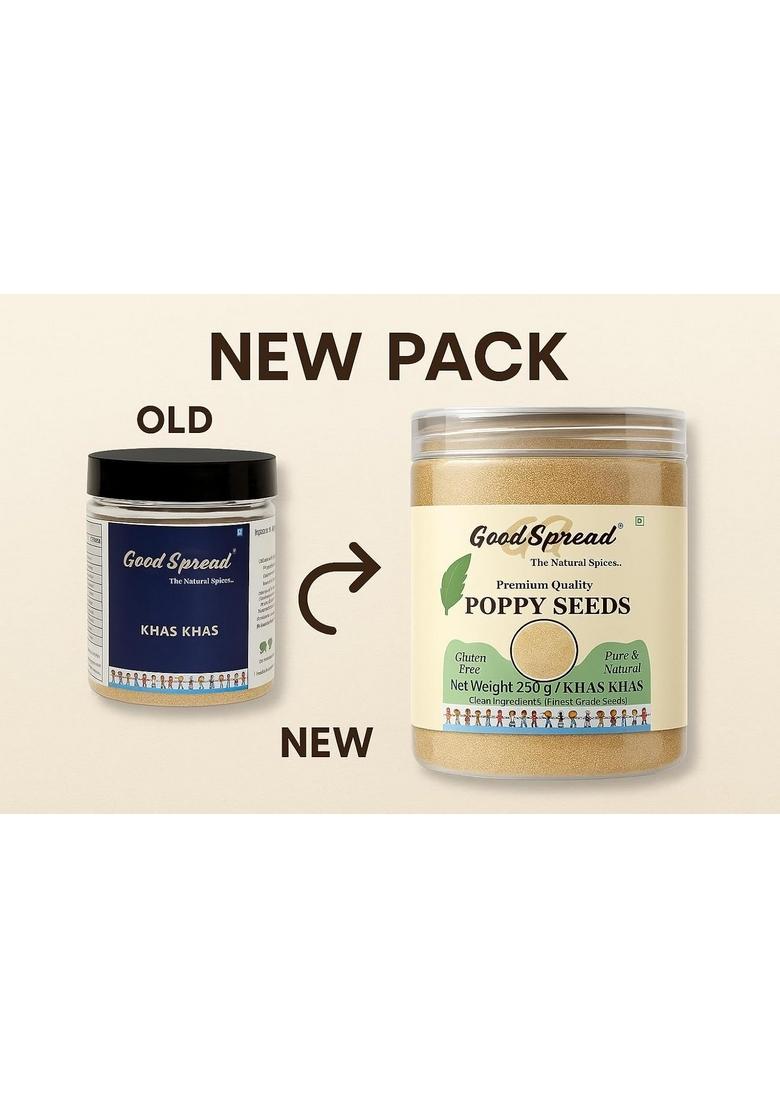 GoodSpread Natural Poppy Seeds 250 gm