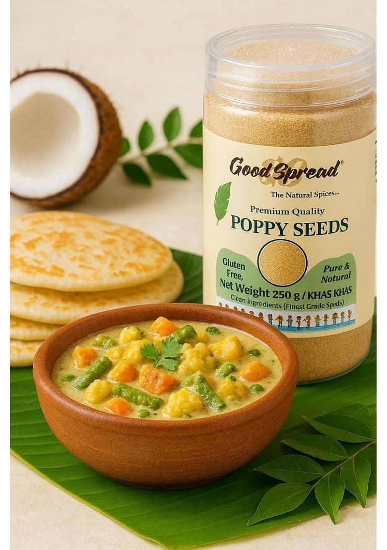 GoodSpread Natural Poppy Seeds 250 gm