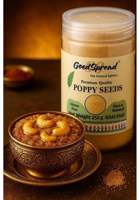 GoodSpread Natural Poppy Seeds 250 gm