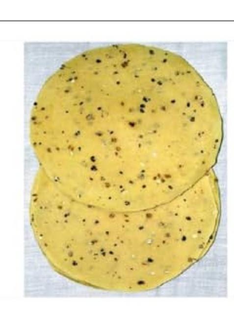 RAJASTHAN DESI FOOD CART BAZAAR Moong Papad Handmade, Spicy Rajasthani Flavor, Perfect for Roasting, Frying, or Serving as Masala