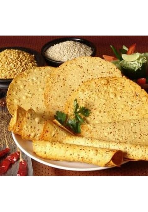 RAJASTHAN DESI FOOD CART BAZAAR Moong Papad Handmade, Spicy Rajasthani Flavor, Perfect for Roasting, Frying, or Serving as Masala