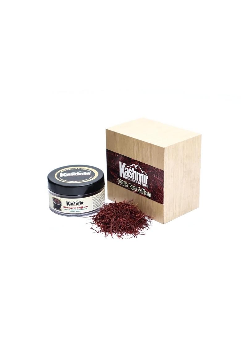 KASHMIR ONLINE STORE Original Mongra Saffron Grade A+++ | Natural Pure & Organic Finest Kesar For Pregnancy, Cooking, face Skin (10 Gram)