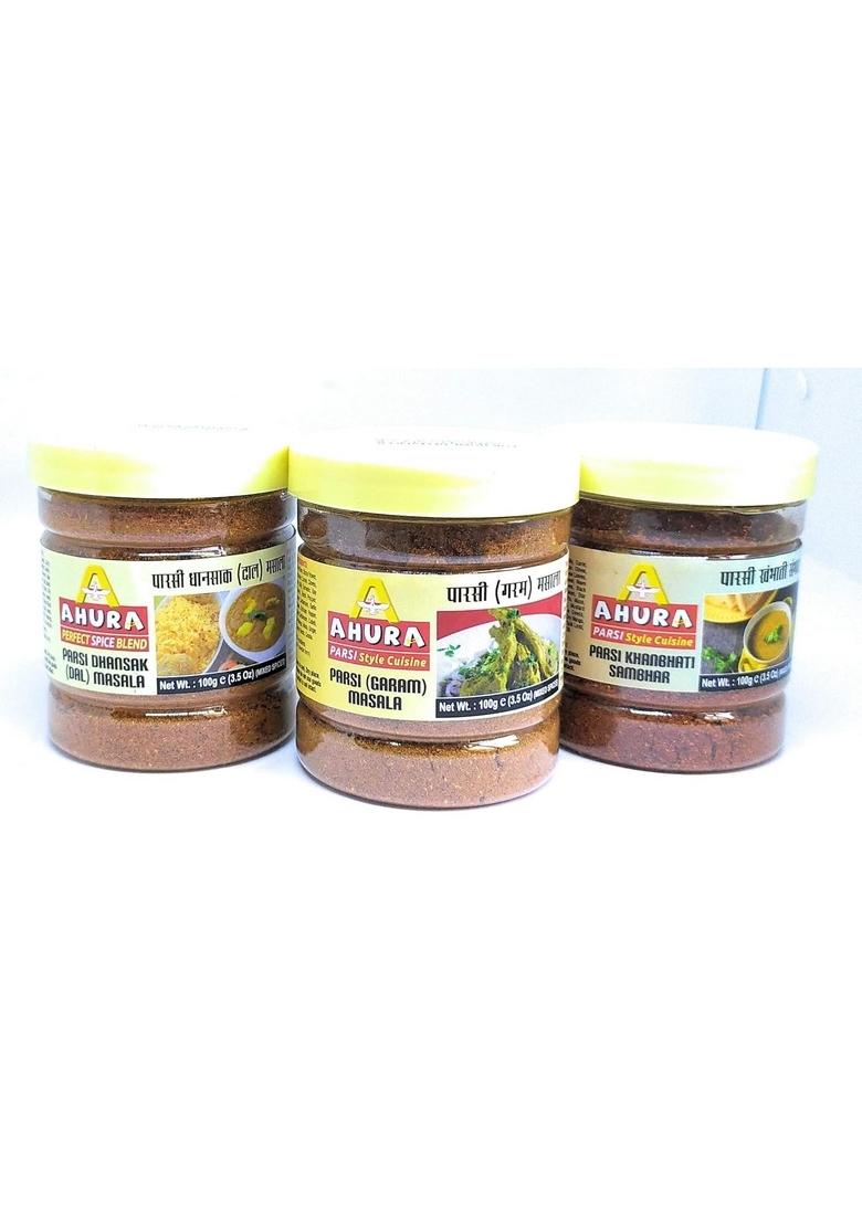 Ahura spices Parsi Special Combo Powder 100 Gram jar