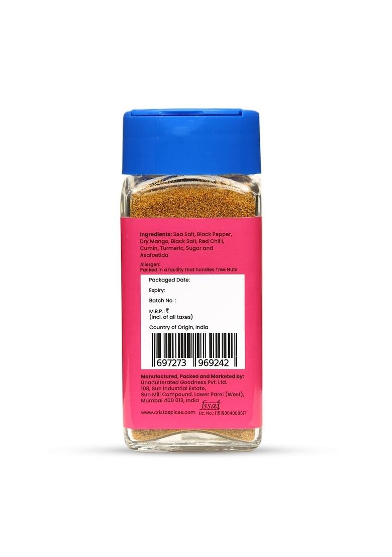 CRISTA Namkeen Nuts Seasoning | Healthy & Flavourful Snack Option Mixed Spices Blend Fresh Zero added Colours, Fillers, Additives Preservatives No Onion Garlic 50 gms