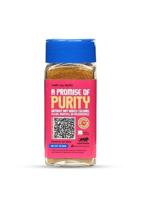 CRISTA Namkeen Nuts Seasoning | Healthy & Flavourful Snack Option Mixed Spices Blend Fresh Zero added Colours, Fillers, Additives Preservatives No Onion Garlic 50 gms