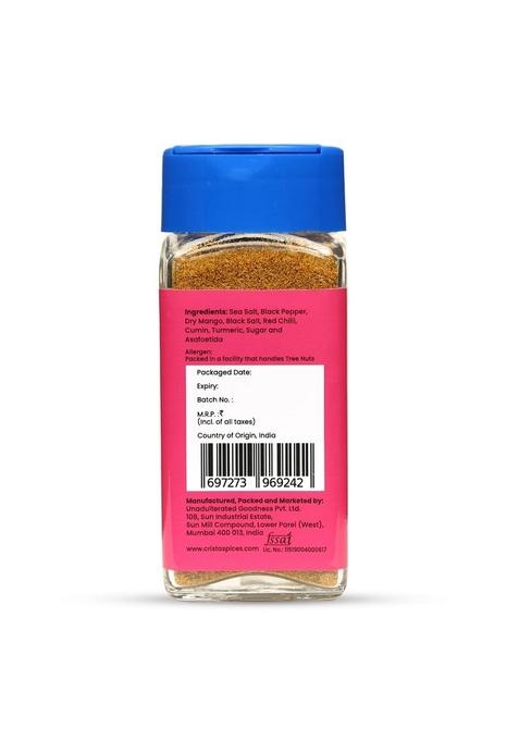 CRISTA Namkeen Nuts Seasoning | Healthy & Flavourful Snack Option Mixed Spices Blend Fresh Zero added Colours, Fillers, Additives Preservatives No Onion Garlic 50 gms