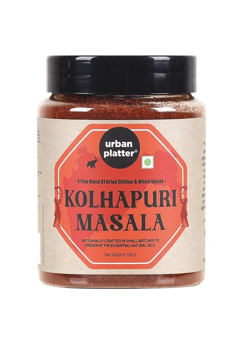 urban platter Maharashtrian Kolhapuri Masala, 150g (Signature Khamang Blend | Fiery & Rustic Flavours Additive Preservative-free) - Indya