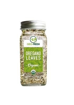 Geo-Fresh Organic Oregano, 15g | Enhance Flavour in Pizza, Pasta, Soup, Curries, Garlic Bread, Italian| Seasoning| 100% Organic, Non-GMO, USDA Certified, Jaivik Bharat Certified