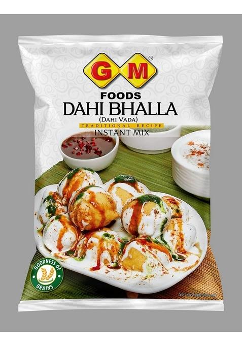 GM FOODS Dahi Bhalla/Dhai Vada Flour 500 Gram (Pack Of 3) | Traditional Recipe Ready to Cook Authentic Indian Chaat at Home Made with Moong Dhuli and Urad Lentils No Preservatives