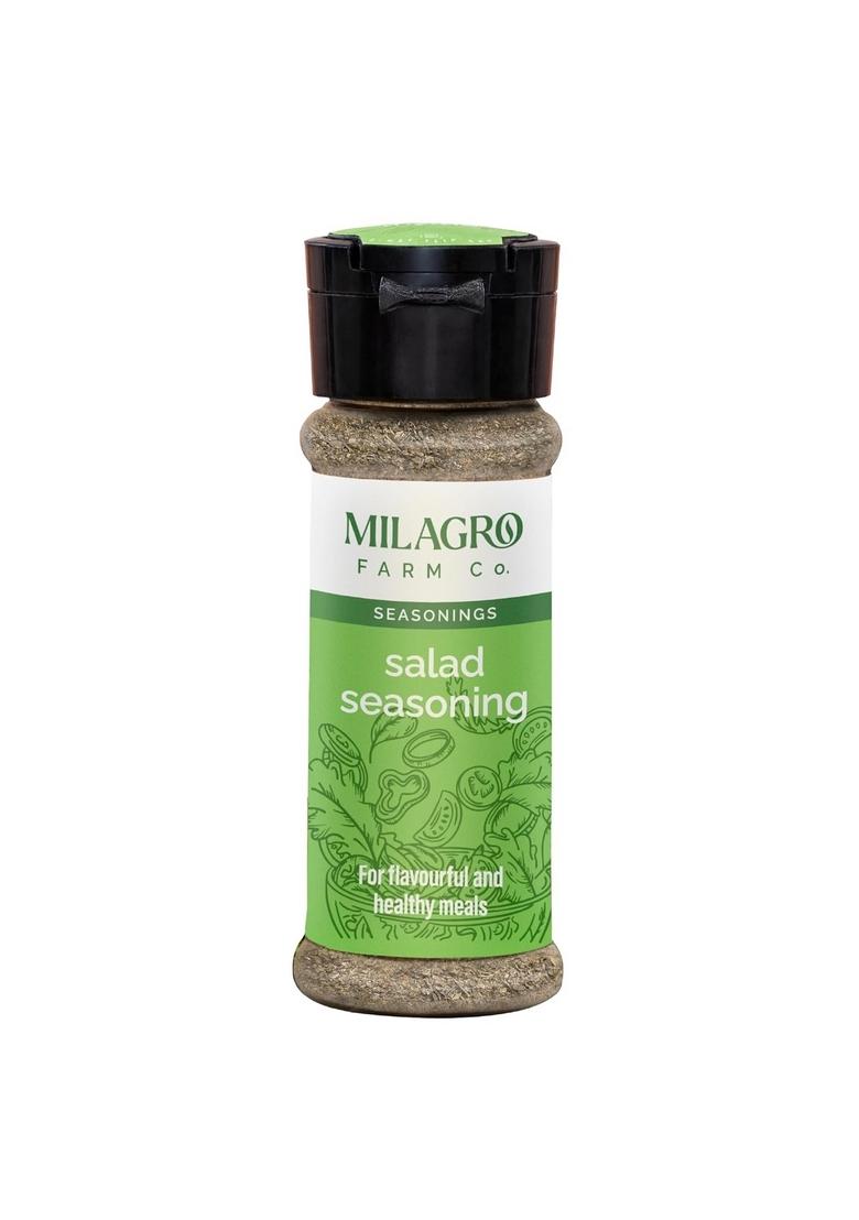 Milagro Farm Company Salad Seasoning 40g, Natural Herb & Spice Blend, Vegan, Gluten-Free, All-Purpose for Salads, Vegetables, Fruits, Sandwiches, Dressings Healthy Cooking