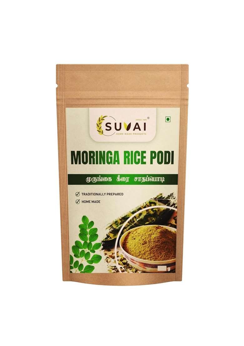 Annai Inn Suvai Moringa Rice Podi | Drumstick Leaves Mix Immunity & Iron Boost Traditional South Indian Superfood Powder 250g - Indya