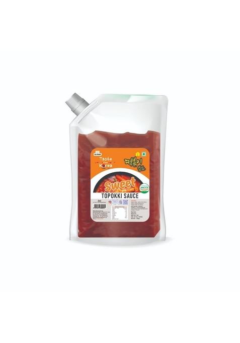 KS foods Sweet Korean Sauce 150g | Authentic Street Food Flavor Ready-to-Use Vegan Friendly No Artificial Preservatives Great for Topokki, Dumplings, Stir-Fry, Ramen & BBQ