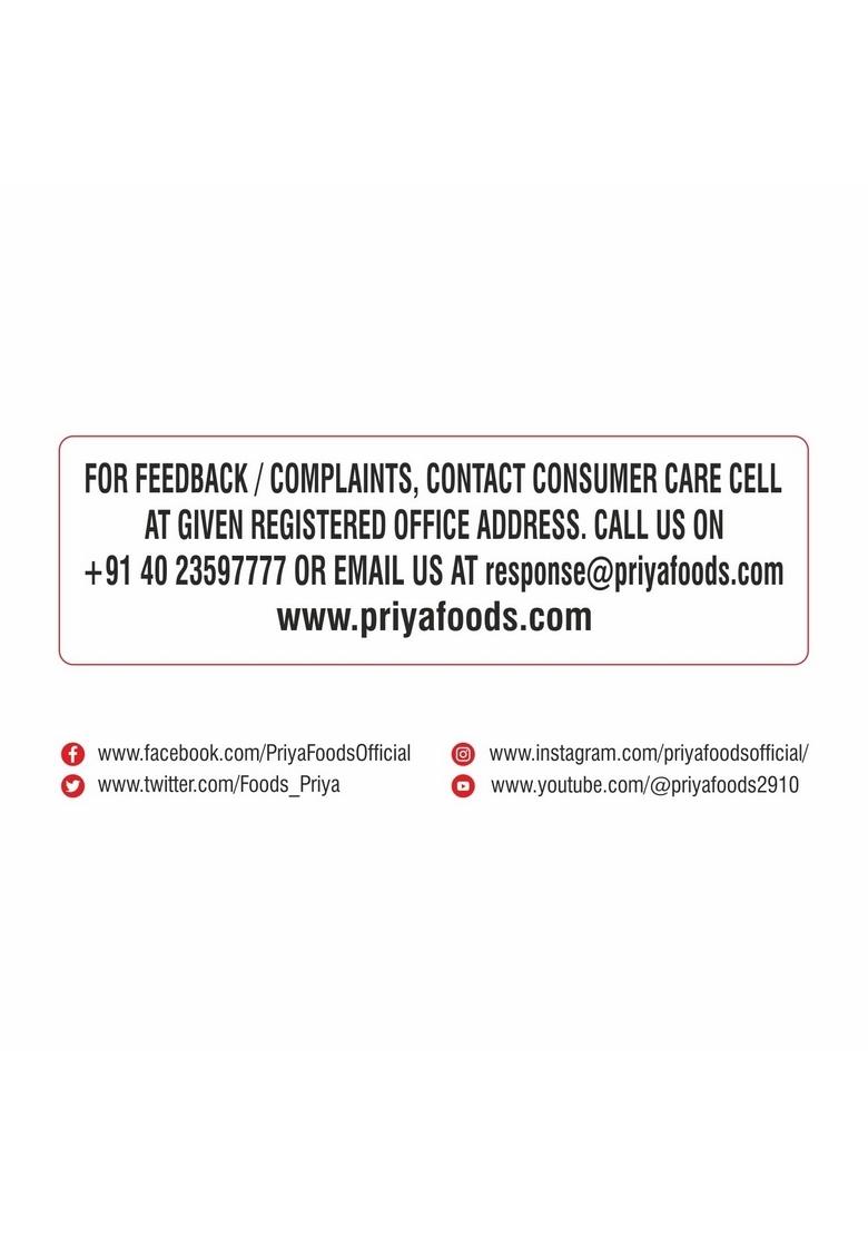 Priya Authentic Ready to Eat Tomato Dal