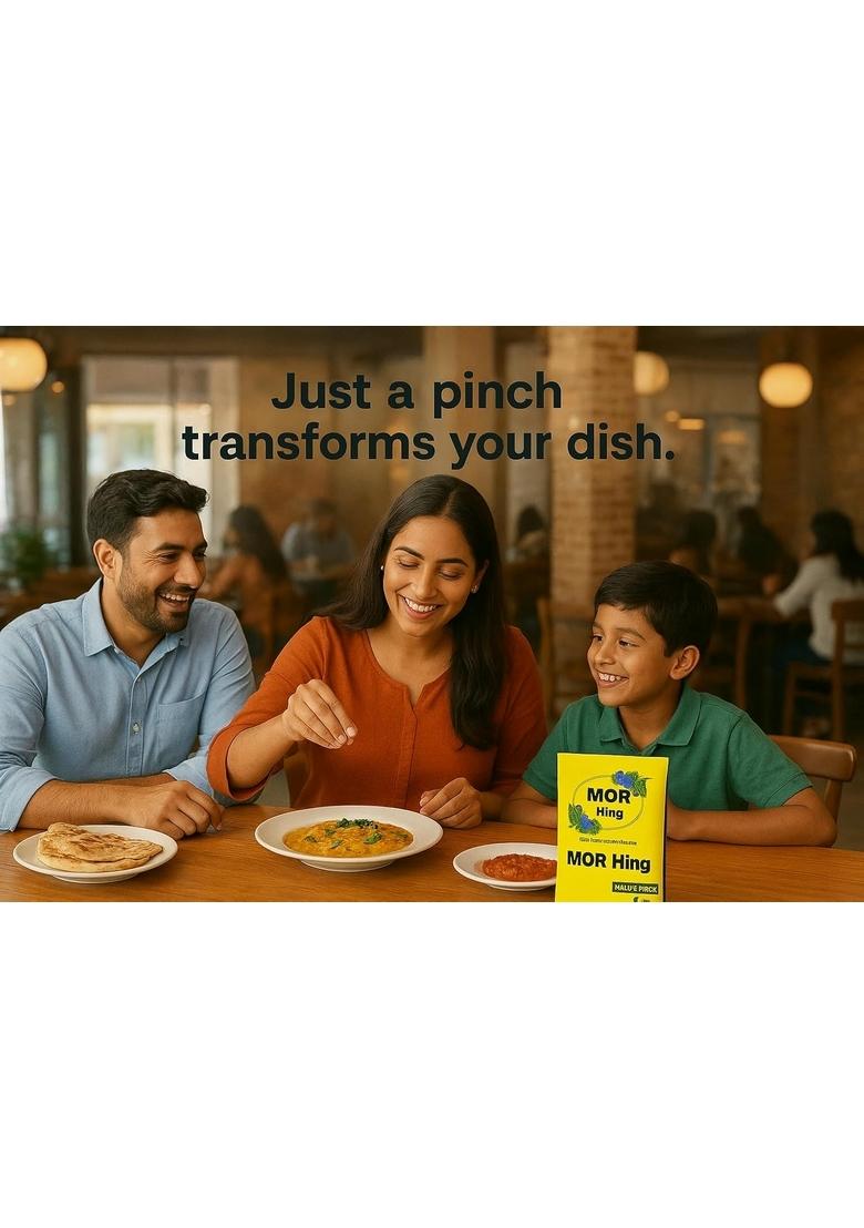 The Seasons Mor Super Strong Bandhani Hing Powder 500g | Hathras-Style Kadak Compounded Asafoetida Premium Aromatic Heeng for Tadka, Dal, Sabzi & Sambar