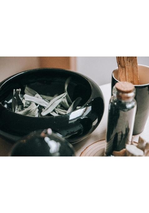 Vedica Indian White Sage Dried Leaves for Home Cleansing 200 GMS Herbs | no Charcoal Used Removing Negativity, Improves Sleep, Calms Stress, Incense Sticks, agarbatti smudging Healing