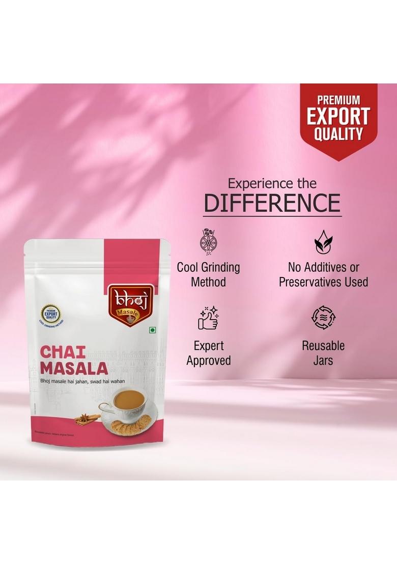 Bhoj Masale Chai Masala 200GM | Aromatic Tea Powder with 100% Natural Ingredients