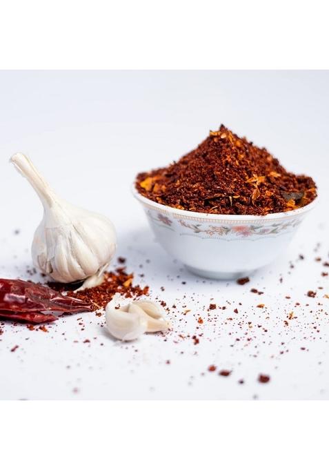 VEDANK Vellulli karam podi/Idli podi - Home Made Powders/Podis/Masalas 200grams | (Garlic Chutney Powder)