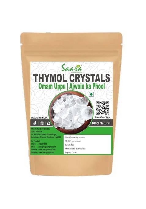 Saara HERBAL FRESH Omam Uppu 25g | Ajwain Thymol Salt Digestive Remedy