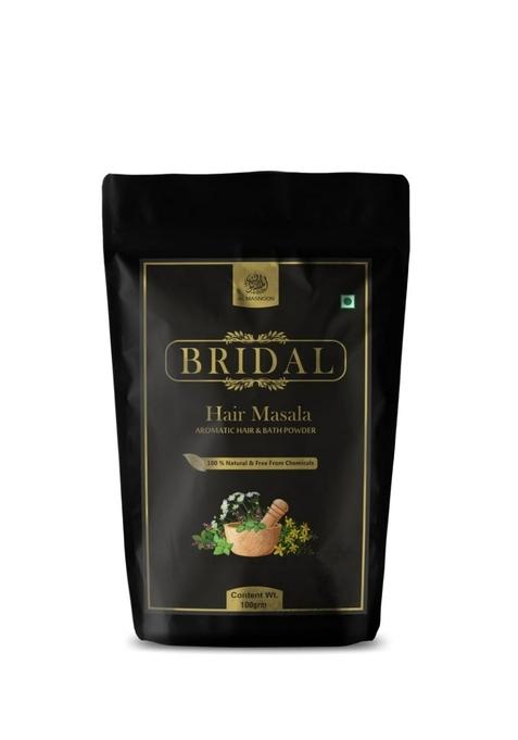 Al Masnoon Bridal Aromatic Hair Masala/Bath Powder - Luxurious Pre-Wedding Beauty Treatment | 100g Pack of 1