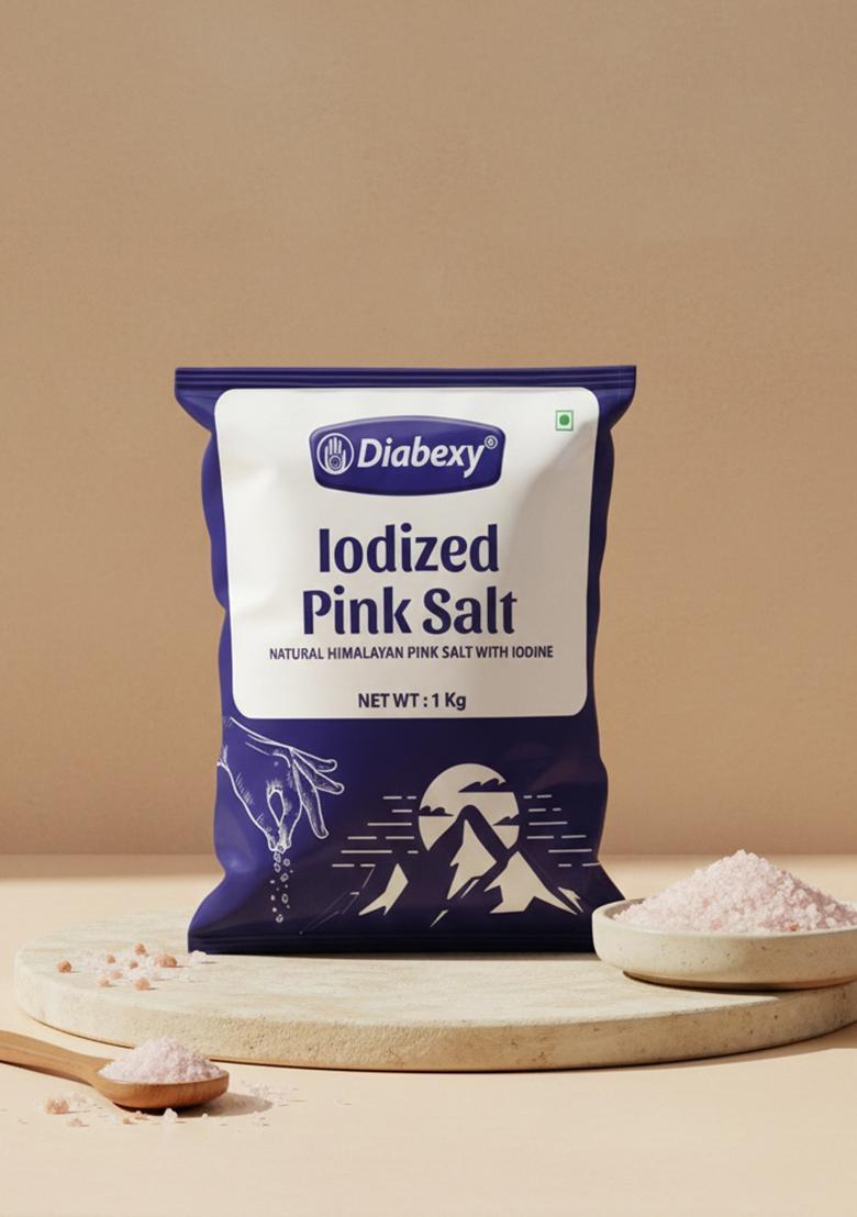 diabexy Iodized Himalayan Pink Salt