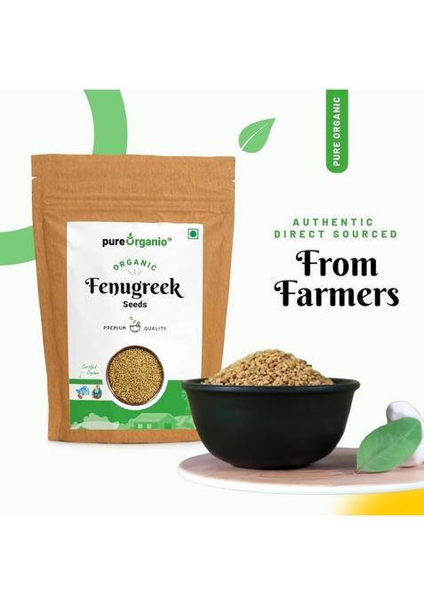 Pure Organio Organic Fenugreek Seeds