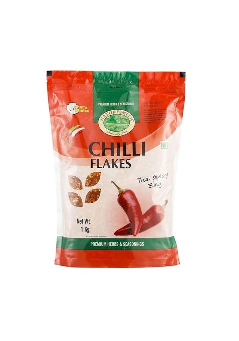 NATURE SMITH NATURESMITH CHILLI FLAKES-1Kg || READY TO USE BIG POUCH