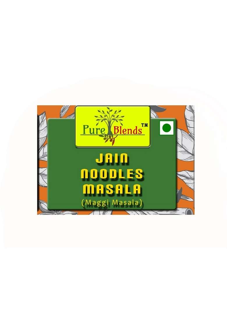 Pure Blends Jain Noodles Masala | All-In-One Without Onion & Garlic (100Gm) - Indya