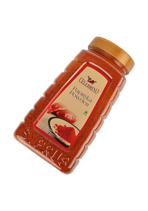 CELEBRINO Paprika Powder 400g Jar | Rich, Smoky & Vibrant Spice for Cooking Seasoning Fresh Flavourful Dried Chillies with Zero Added Colours Additives Preservatives Flavour Aroma