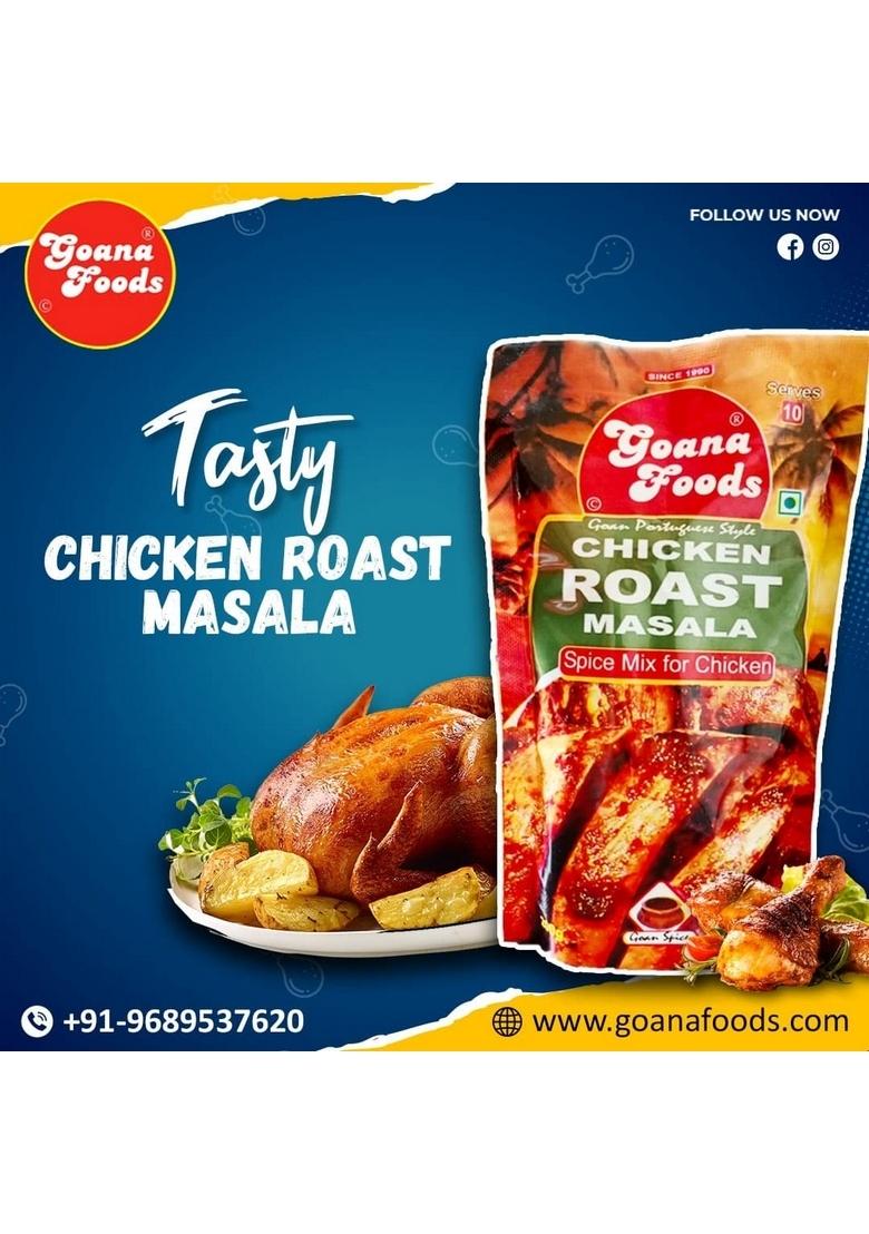 Goana Foods Chicken Roast Masala | Spice Mix for 200 Grams