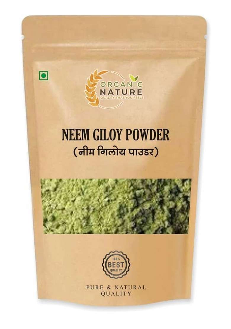 ORGANIC NATURE NEEM GILOY Powder (Pack of 400 Gram) - Indya