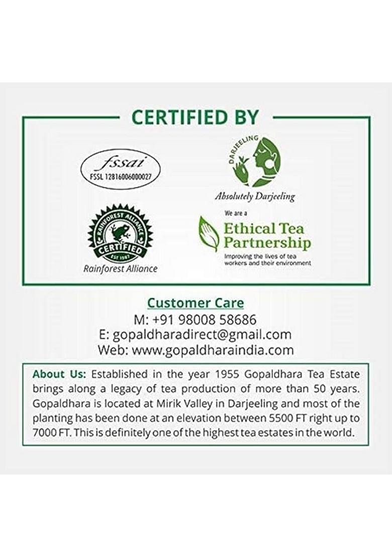 CHAIDHARA Masala Chai | Premium Spiced Tea with 100% Natural Ingredients Strong Flavour & Aroma 250 grams Standup Pouch Mktd by Gopaldhara