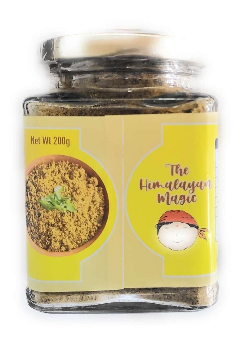 IJJA Pahadi Namak 200g | Pisyu Loon Himalayan Flavoured Salt Traditional Dry Seasoning Mix of Herbs & Spices No Preservatives Natural Recipe - Indya