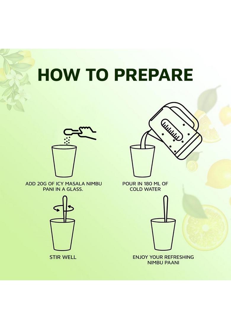 AMAZON ICY Masala Nimbu Pani Powder Premix | 1 Kg