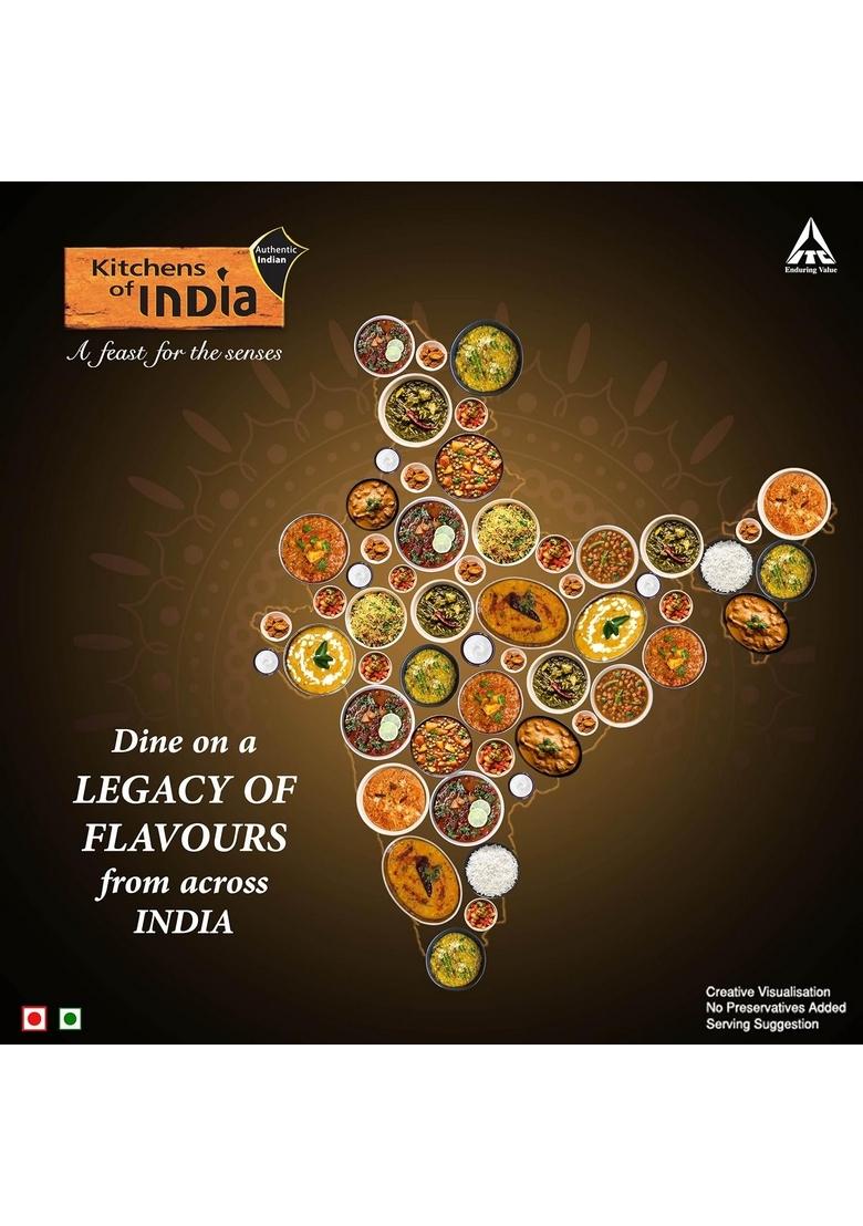 Kitchens Of India Mughlai Paneer, ITC Ready to Eat Indian Food, Just Heat and Eat, Microwavable, 285g