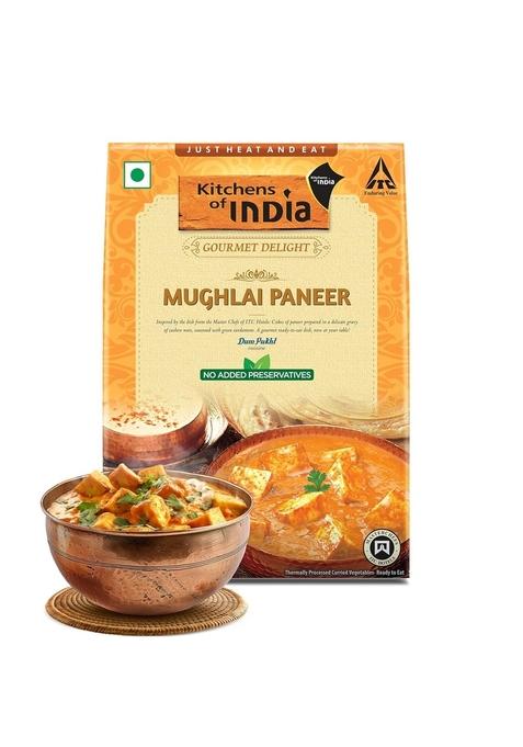 Kitchens Of India Mughlai Paneer, ITC Ready to Eat Indian Food, Just Heat and Eat, Microwavable, 285g