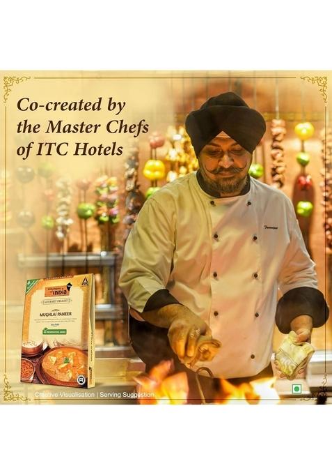 Kitchens Of India Mughlai Paneer, ITC Ready to Eat Indian Food, Just Heat and Eat, Microwavable, 285g