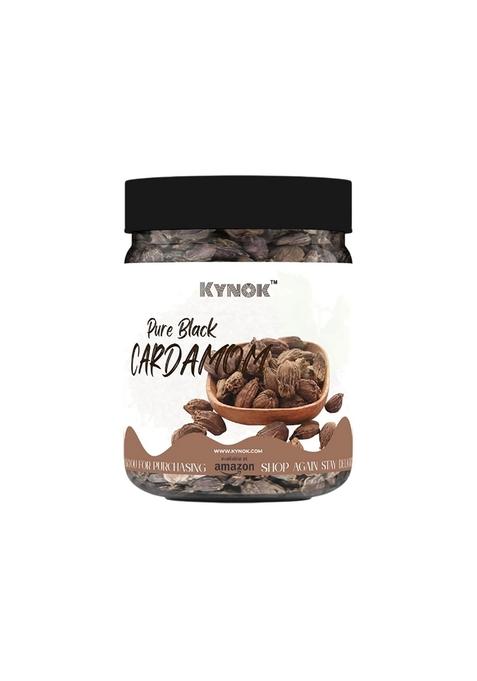 KYNOK Black Cardamom (Badi Elaichi) | Unique Blend Crafted Natural Ingredients Rich In Taste Aromatic Fragrance Of Earthy Flavours Traditional Indian Style Cooking 50gm