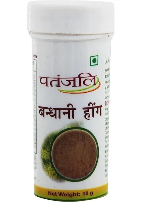 Patanjali Bandhani Hing, 10 g [Pack of 10]