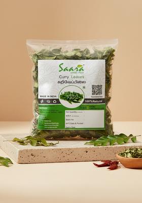 saara HERBAL FRESH Dry Curry Leaves (100 gram) Karuveppillai Dried Leaves,Dry Kadi Patta,Murrya koenigii,Curry Leaf for Eating, Cooking, 100g (Pack of 1 x 100g)