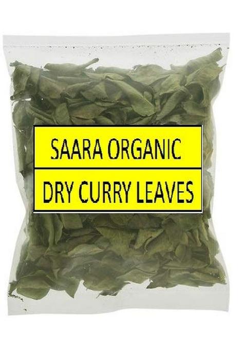 saara HERBAL FRESH Dry Curry Leaves (100 gram) Karuveppillai Dried Leaves,Dry Kadi Patta,Murrya koenigii,Curry Leaf for Eating, Cooking, 100g (Pack of 1 x 100g)