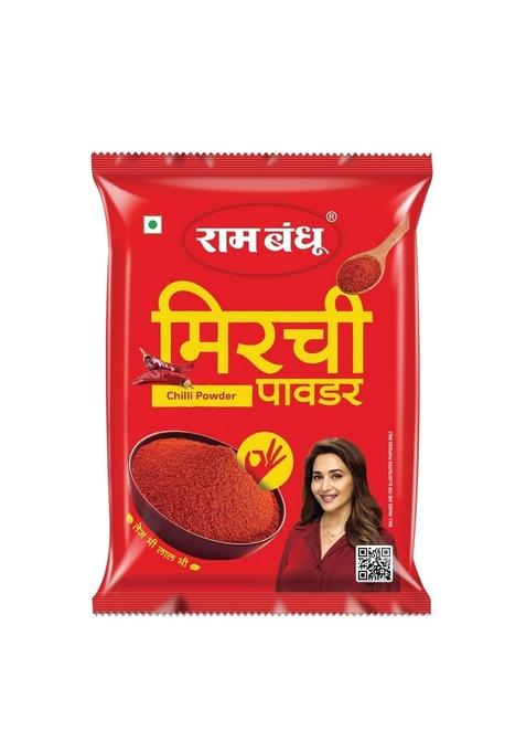 Ram Bandhu Chilli Powder 1kg Pack | Pure & Premium Red for Rich Color and Spicy Flavor Perfect Everyday Cooking Hygienically Packed