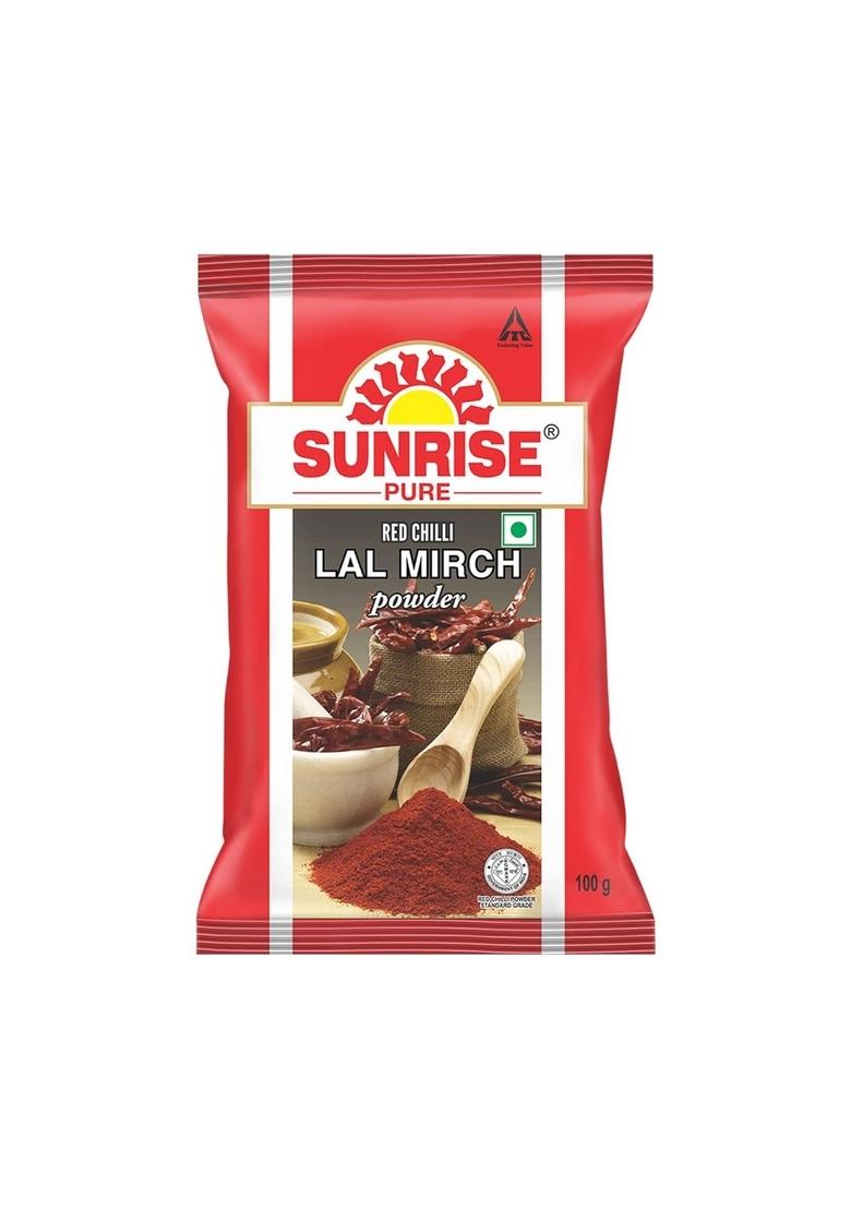 Sunrise Pure Red Chilli Spice Powder Pouch, 100 g