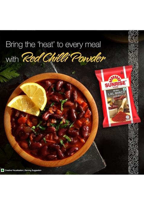 Sunrise Pure Red Chilli Spice Powder Pouch, 100 g