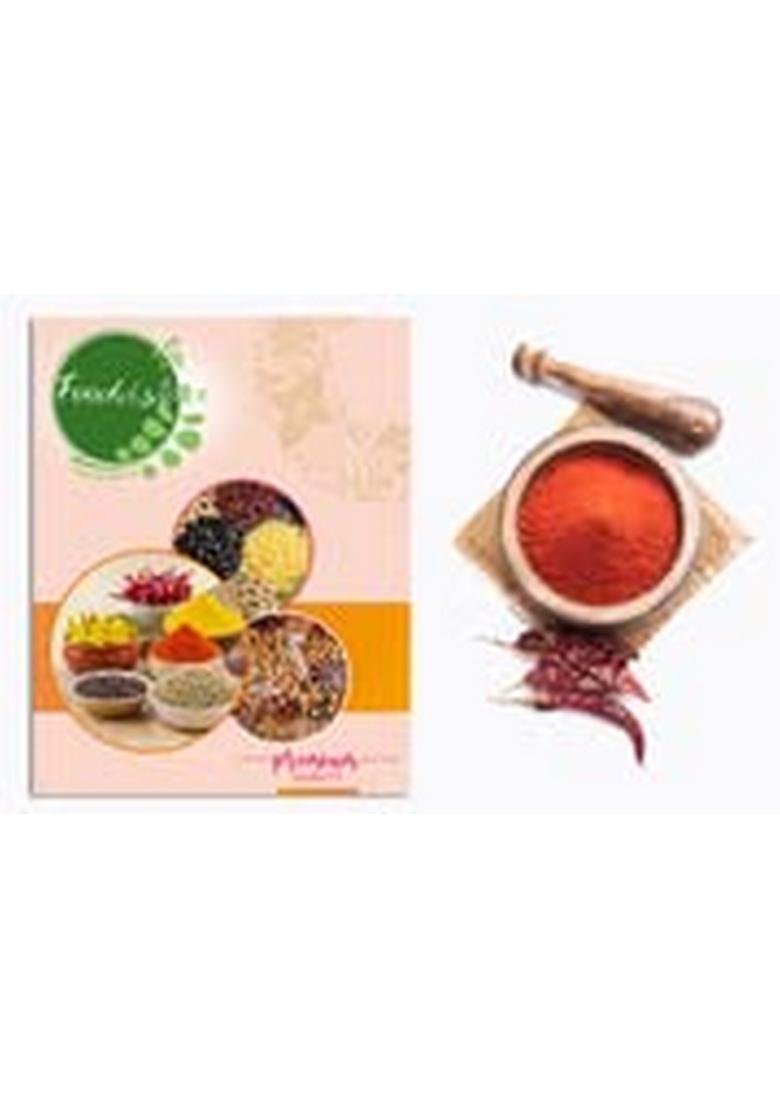 FOODVISTAA DRY RED CHILLI/Sankeshwari/Whole Lal Mirch/Sabut Mirch/Dried Chilli/Kanthari/Mathania-100gm.