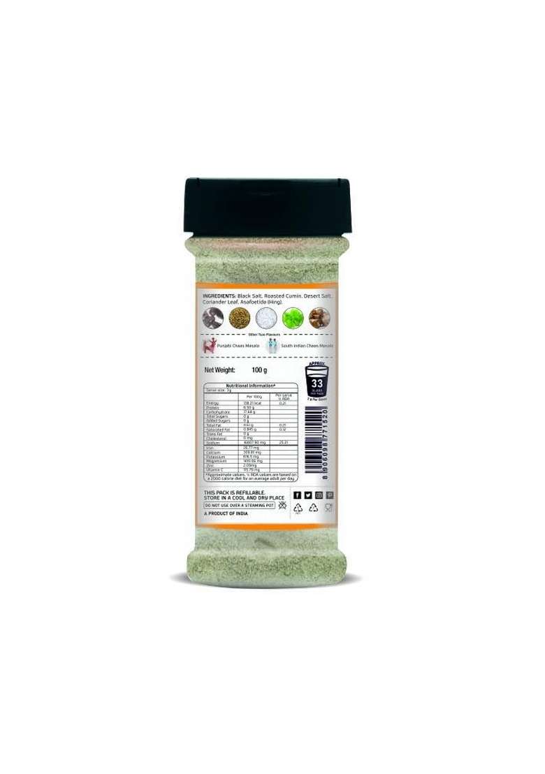 LUNN Gujarati Chaas Masala | 100g Each, Authentic Buttermilk Spice Blend No Artificial Additives Low Sodium & Rich in Natural Ingredients (Pack Of 2) - Indya