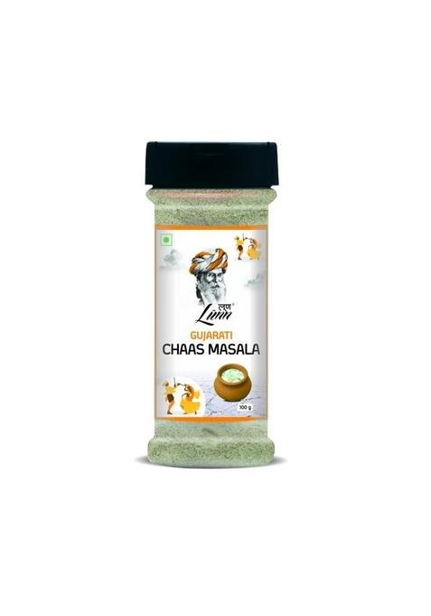 LUNN Gujarati Chaas Masala | 100g Each, Authentic Buttermilk Spice Blend No Artificial Additives Low Sodium & Rich in Natural Ingredients (Pack Of 2)