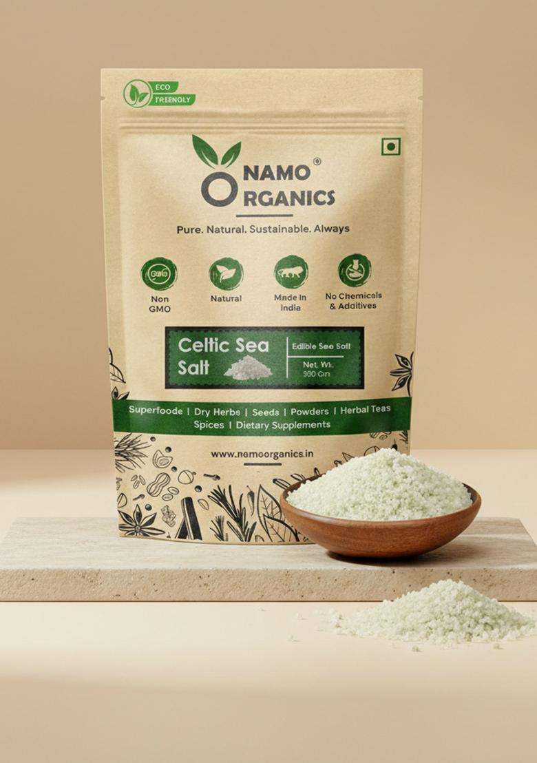 Namo Organics - Celtic Sea Salt 500g natural, Unrefined - Indya