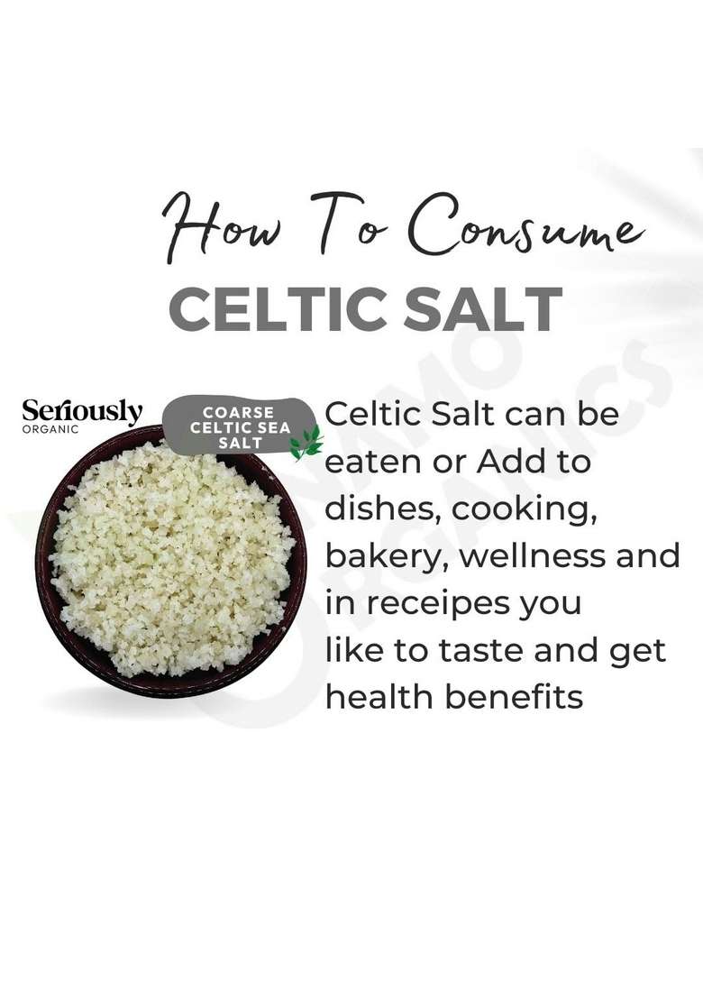 Namo Organics - Celtic Sea Salt 500g natural, Unrefined - Indya