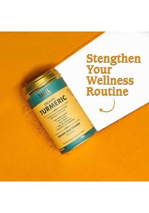 MPIL Organic Turmeric Powder 100 grams | Anti Inflammation Immunity Booster Skin Nourishment Joint Health