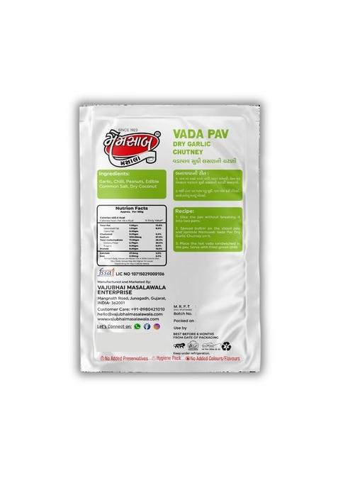 Memsaab Vada Pav Dry Garlic Chutney | Combo of 4